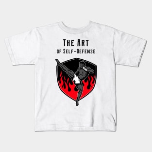 The Art of Self-Defense Kids T-Shirt